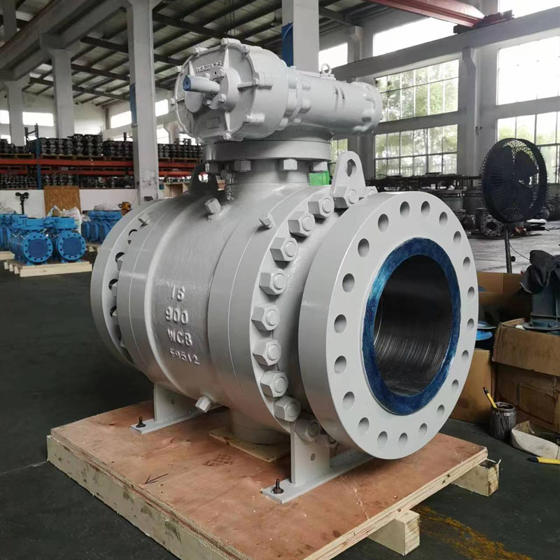 Đúc van bi gắn Trunnion