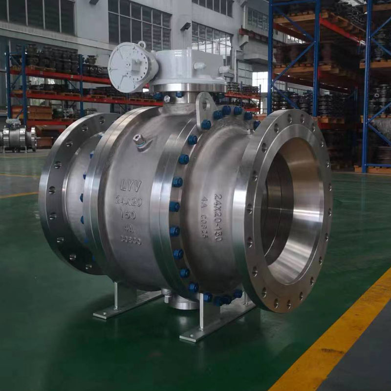 Giảm Bore Trunnion Mounted Ball Valve